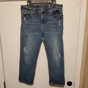 Miss Me Boyfriend Capri size 32